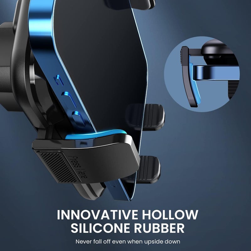 DOLYOFG Car Phone Holder Vent [ Metal Clip] Phone Holders for Your Car Hands Free Universal Air Vent Cell Phone Car Mount Fit for iPhone Android All Smartphone Automobile Cradles - Image 4